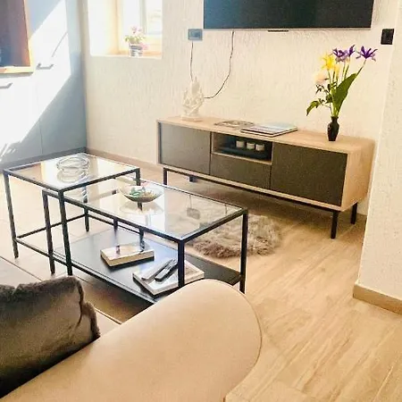 Modern With Fireplace & Stylish Kitchen