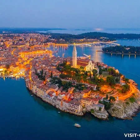 Modern With Fireplace & Stylish Kitchen Appartement Kanfanar